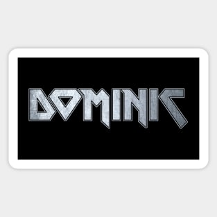 Heavy metal Dominic Sticker